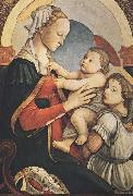 Sandro Botticelli Madonna with Child and an Angel Spain oil painting artist